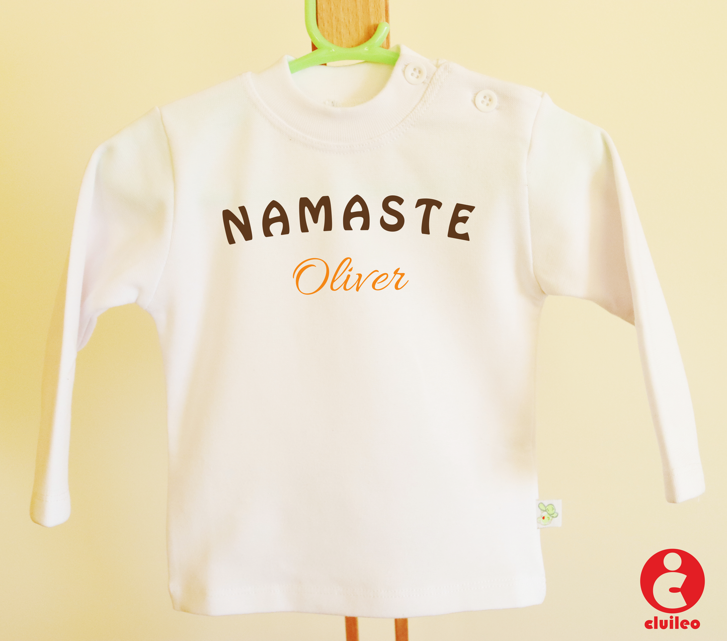 Camisola Bebé "namaste Algodão