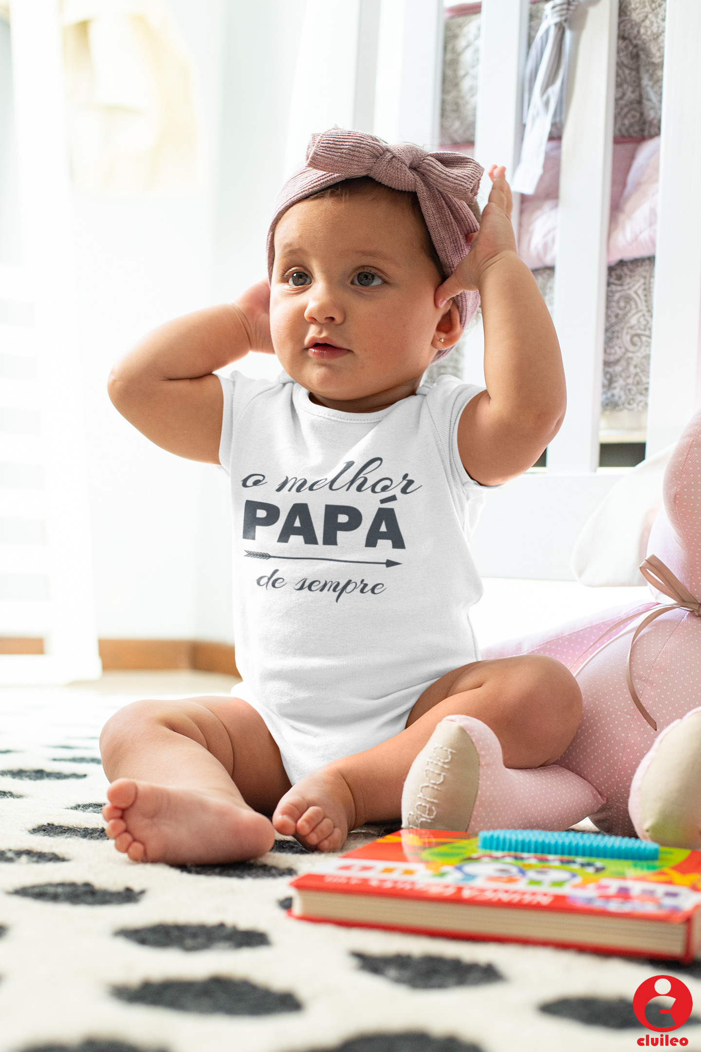 Body Bebé "O melhor Papá de sempre" 100% algodão