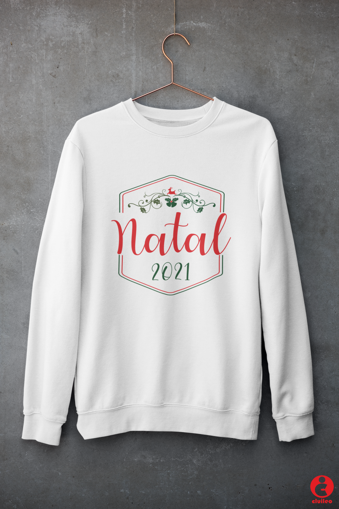 Sweatshirt mulher "Natal 2021"