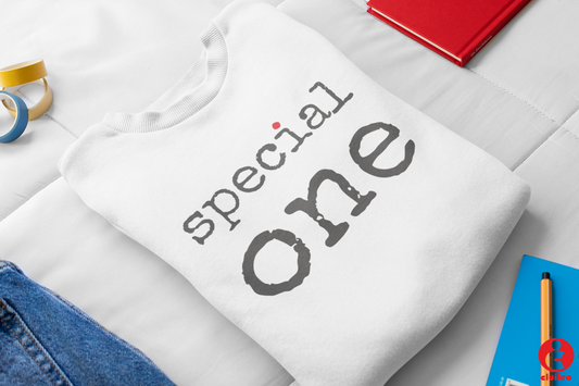 Sweatshirt criança personalizada "special one"