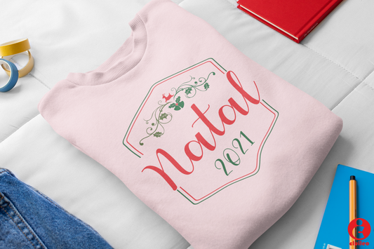 Sweatshirt criança personalizada "Natal 2021"