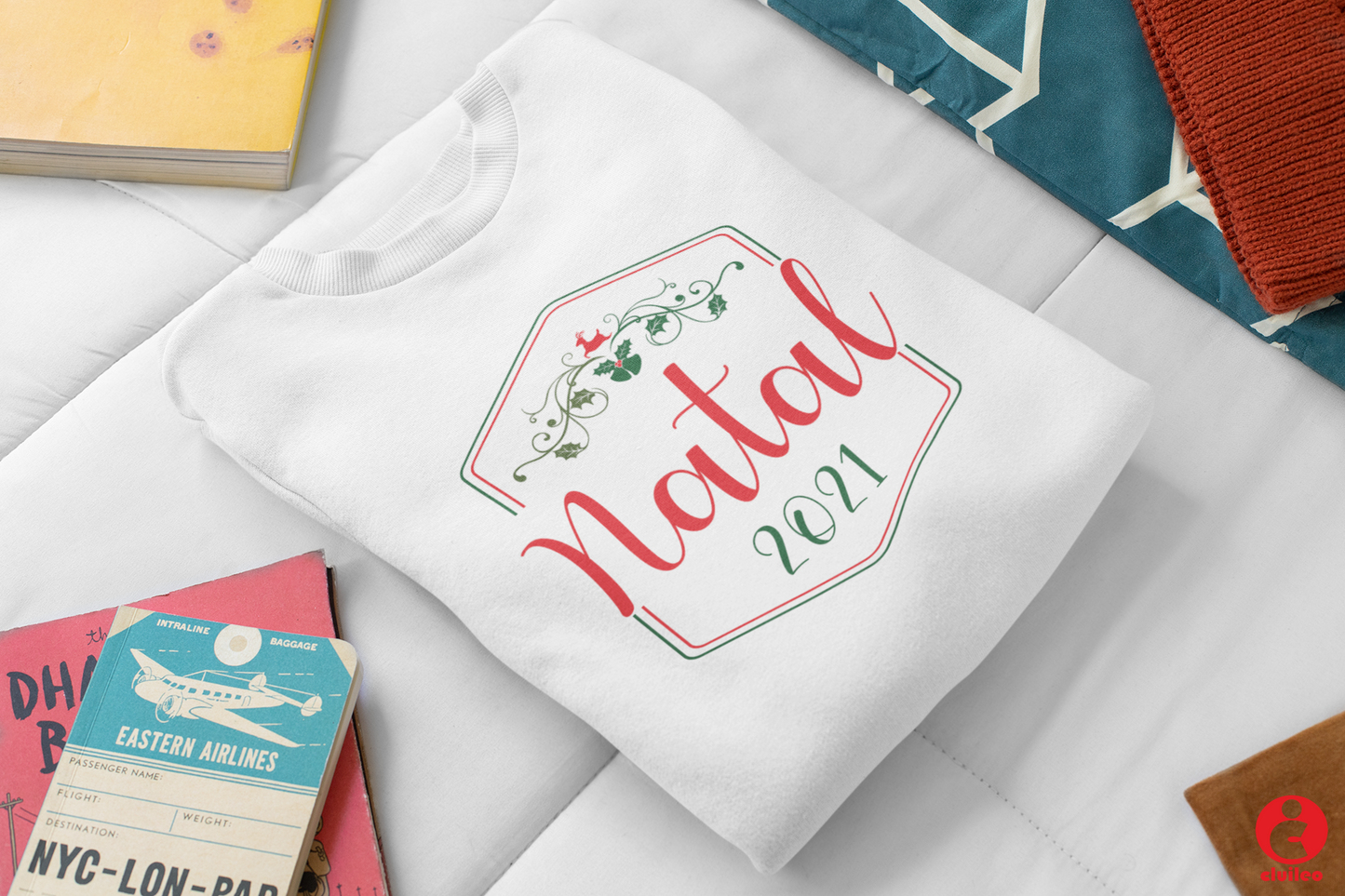 Sweatshirt mulher "Natal 2021"