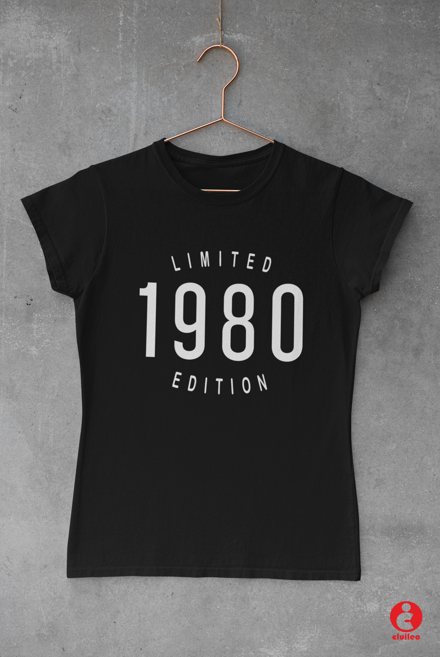 T-shirt Mulher "Limited Edition Ano" 100% Algodão